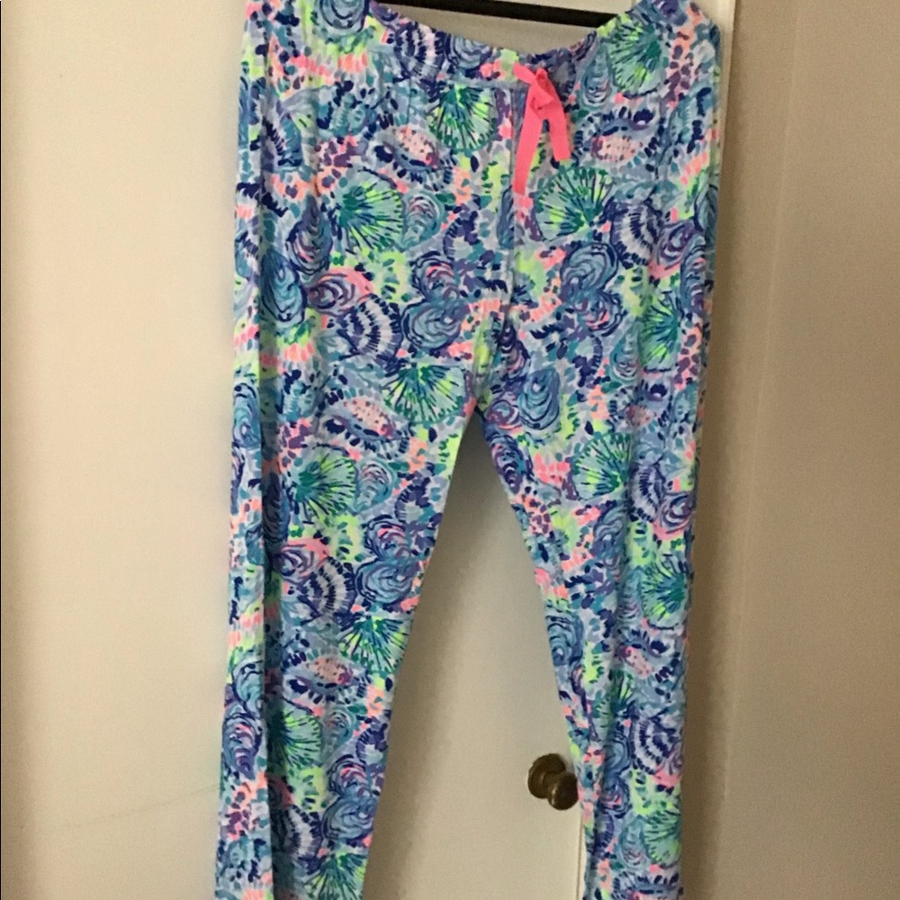 Lilly Pulitzer knit PJ pants XL